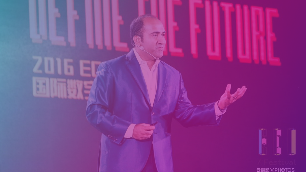 LaunchTeam speaker on stage at a launch event
